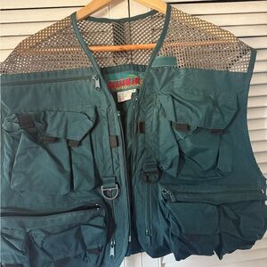 Bushline outdoor fly fishing Green Utility Vest